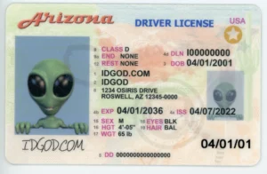IDGod Fake ID - Arizona Fake ID