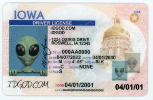 IDGod Fake ID - Iowa Fake ID