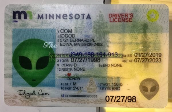 Minnesota Fake ID - Image 3