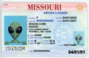IDGod Fake ID - Missouri Fake ID