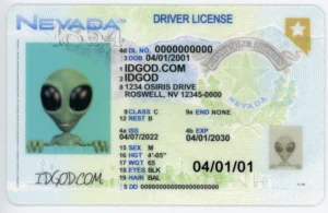 IDGod Fake ID - Nevada Fake ID