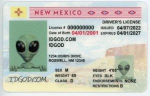 IDGod Fake ID - New Mexico Fake ID