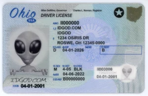 IDGod Fake ID - Ohio Fake ID