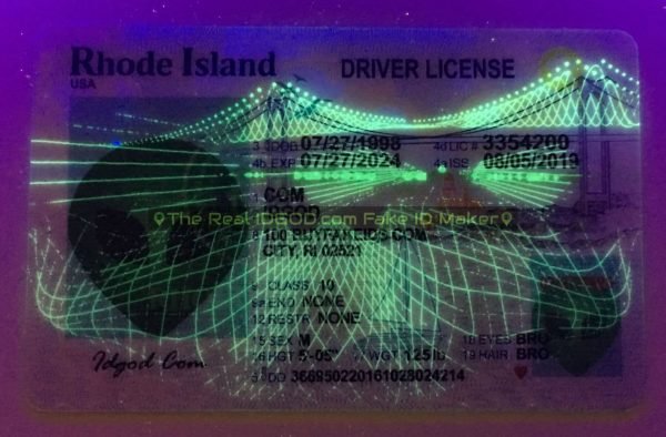 Rhode Island Fake ID - Image 3