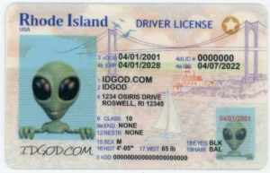 IDGod Fake ID - Rhode Island Fake ID
