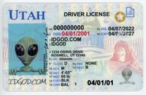 IDGod Fake ID - Utah Fake ID