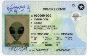IDGod Fake ID - Wyoming Fake ID